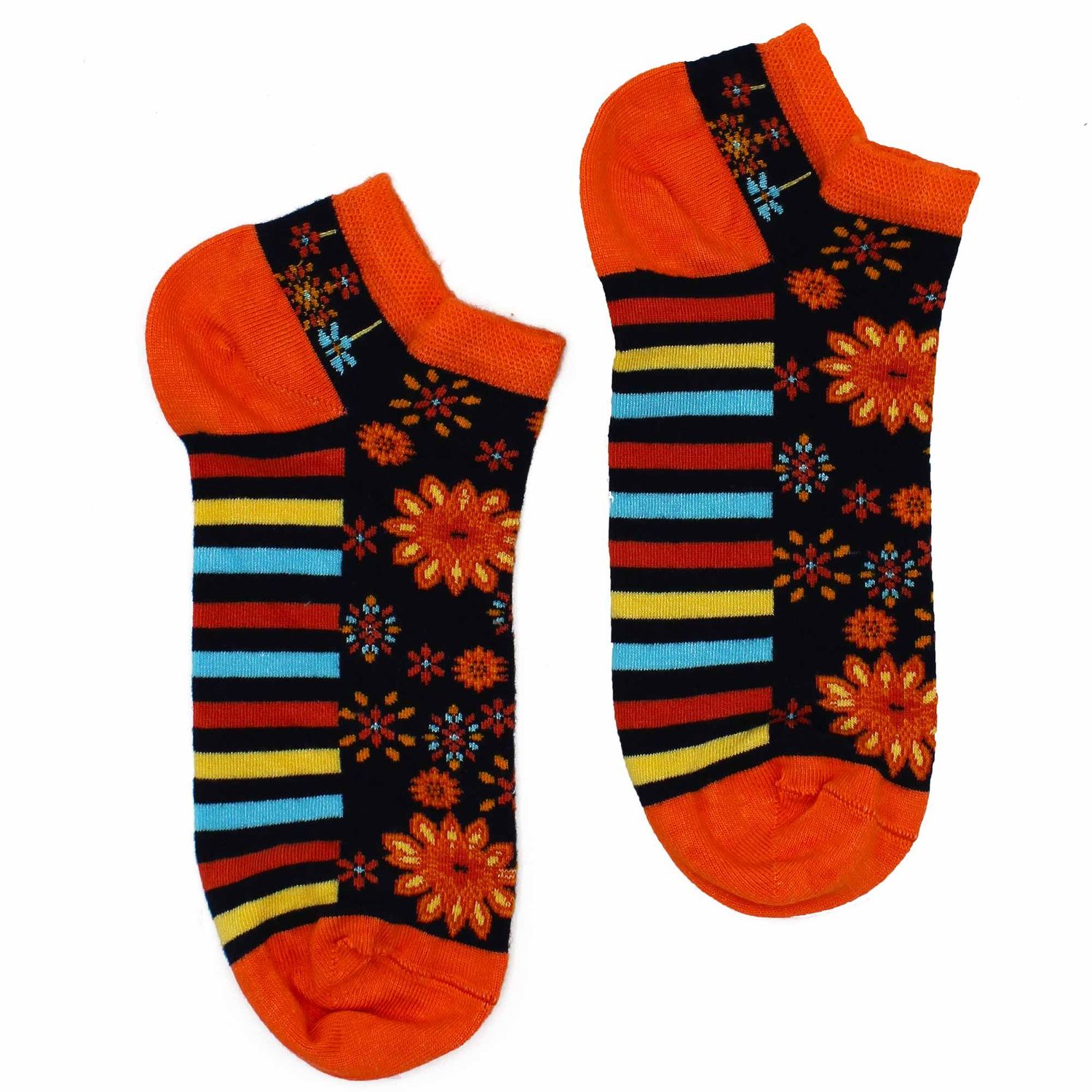 M/L Hop Hare Bamboo Socks Low (7.5-11.5) - Mandala Flowers M/L Hop Hare Bamboo Socks Low (7.5-11.5) - Mandala Flowers