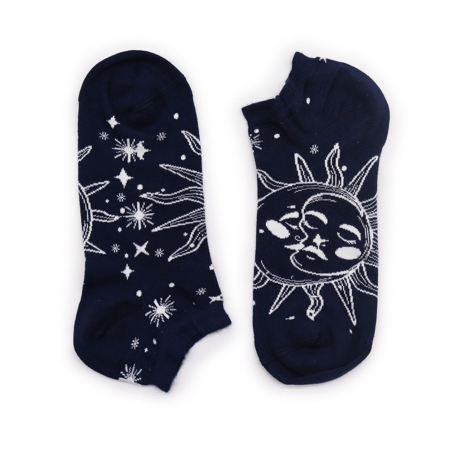 S/M Hop Hare Bamboo Socks Low (3.5-6.5) - Sun and Moon S/M Hop Hare Bamboo Socks Low (3.5-6.5) - Sun and Moon