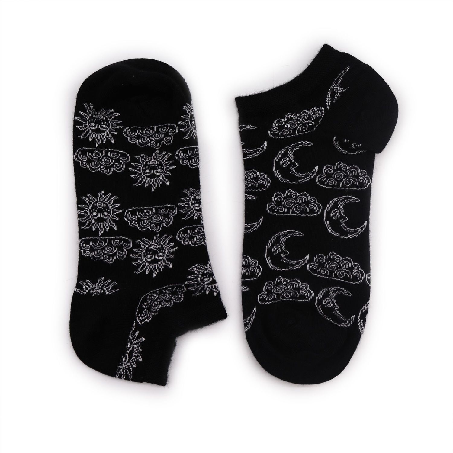 S/M Hop Hare Bamboo Socks Low (3.5-6.5) - Day and Night S/M Hop Hare Bamboo Socks Low (3.5-6.5) - Day and Night