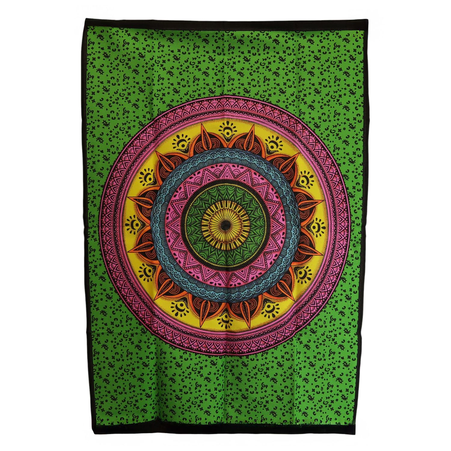 Cotton Wall Art (70x110cm) - Mandala Vibrant Cotton Wall Art (70x110cm) - Mandala Vibrant