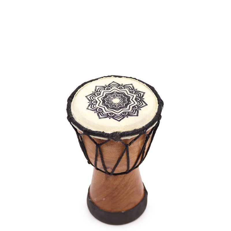 Mandala Wide Top Djembe Drum - 15cm(dia)9cm(H) Mandala Wide Top Djembe Drum - 15cm(dia)9cm(H)