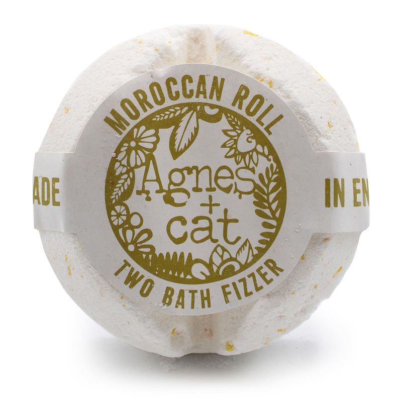 Agnes + Cat Bath Fizzer - Moroccan Roll Agnes + Cat Bath Fizzer - Moroccan Roll