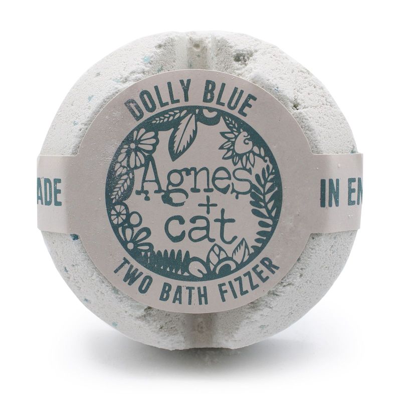 Agnes + Cat Bath Fizzer - Dolly Blue Agnes + Cat Bath Fizzer - Dolly Blue