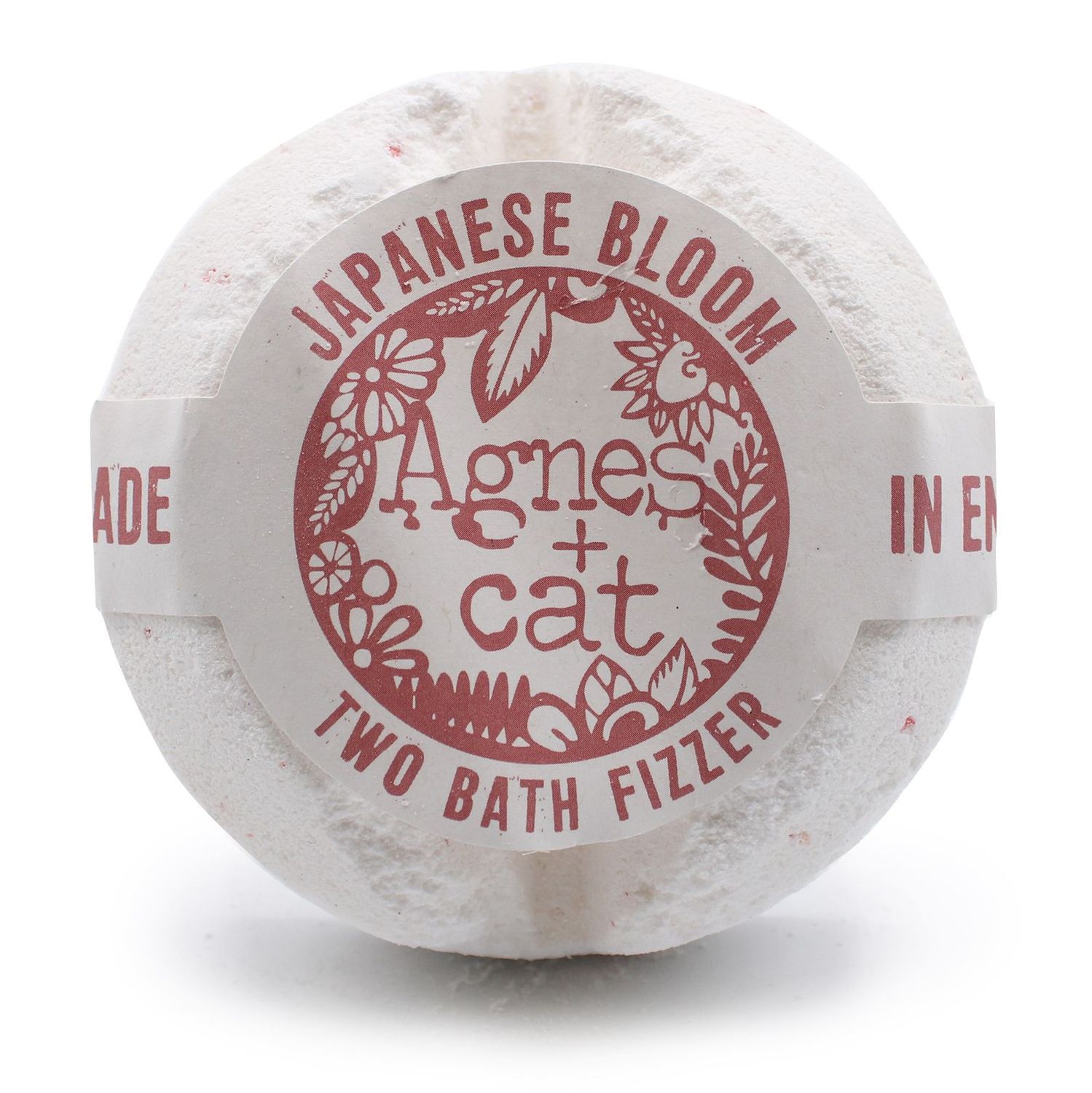Agnes + Cat Bath Fizzer - Japanese Bloom Agnes + Cat Bath Fizzer - Japanese Bloom
