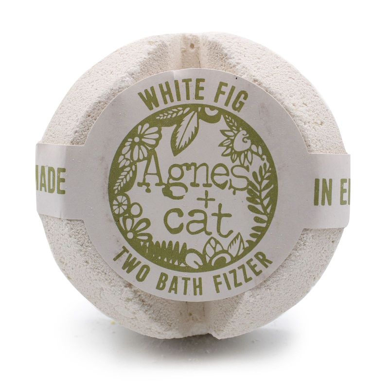 Agnes + Cat Bath Fizzer - White Fig Agnes + Cat Bath Fizzer - White Fig