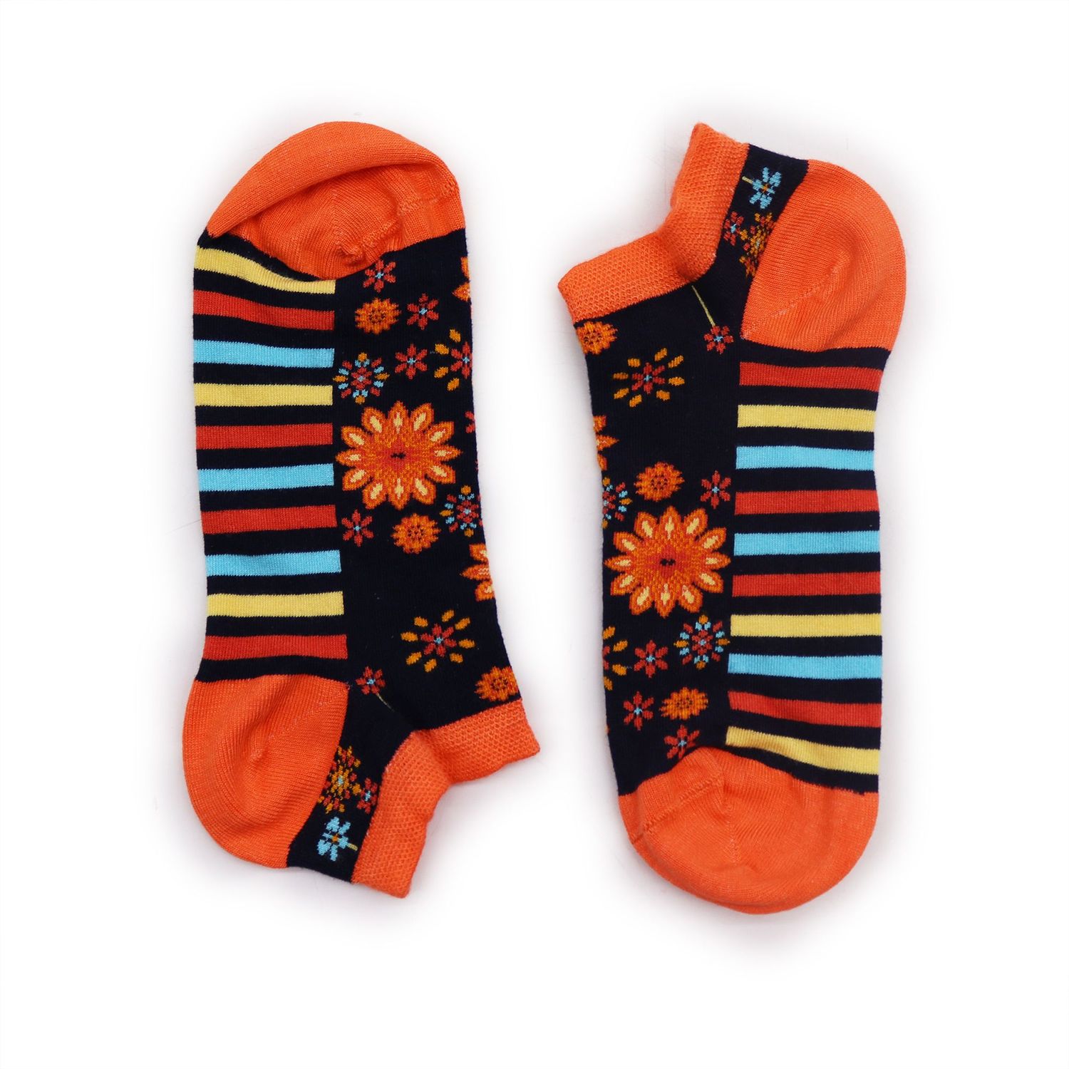 S/M Hop Hare Bamboo Socks Low (3.5-6.5) - Mandala Flowers S/M Hop Hare Bamboo Socks Low (3.5-6.5) - Mandala Flowers