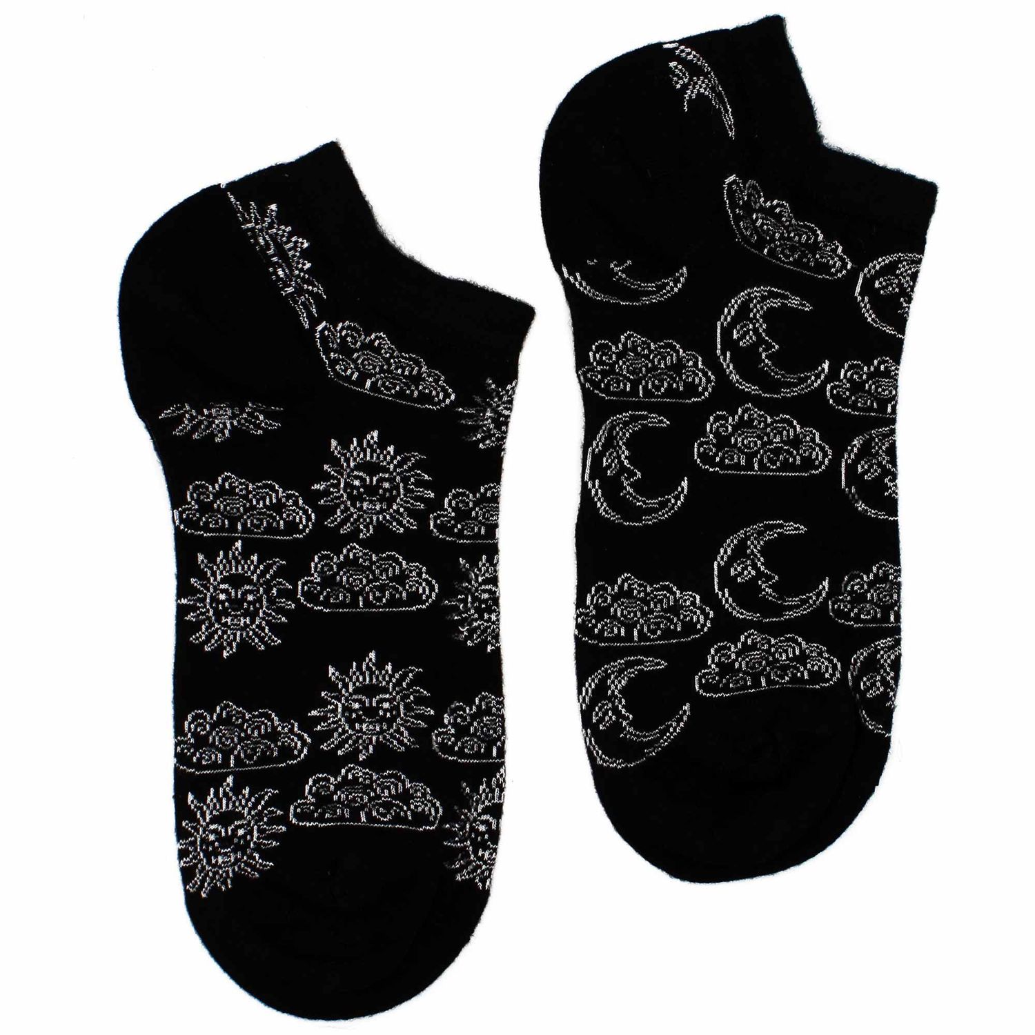 M/L Hop Hare Bamboo Socks Low (7.5-11.5) - Day and Night M/L Hop Hare Bamboo Socks Low (7.5-11.5) - Day and Night