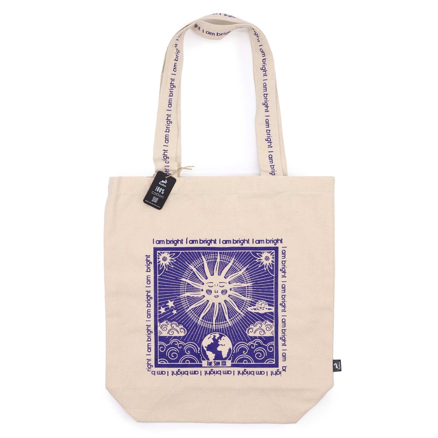 Hop Hare Tote Bag - I am Bright Hop Hare Tote Bag - I am Bright
