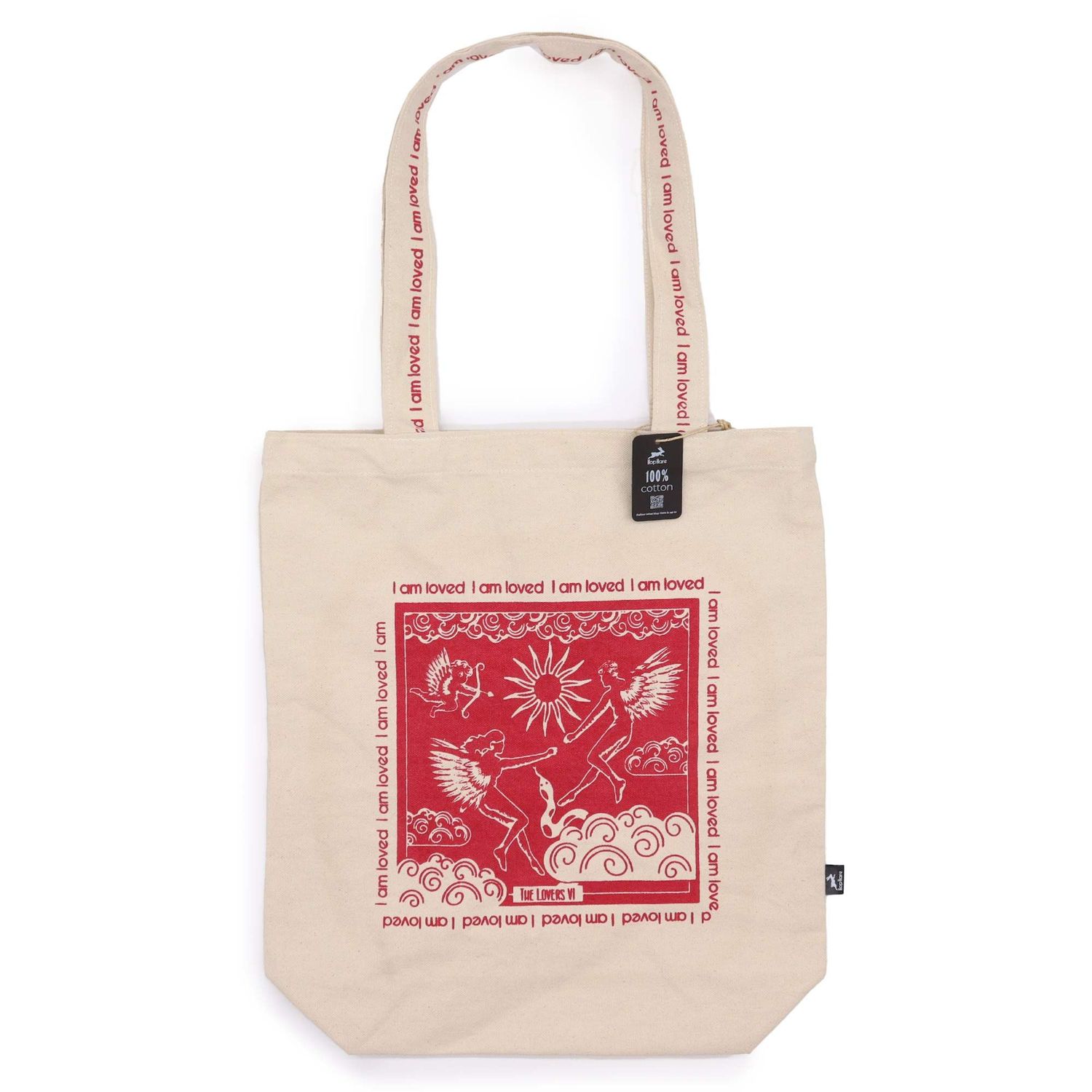 Hop Hare Tote Bag - I am Loved Hop Hare Tote Bag - I am Loved
