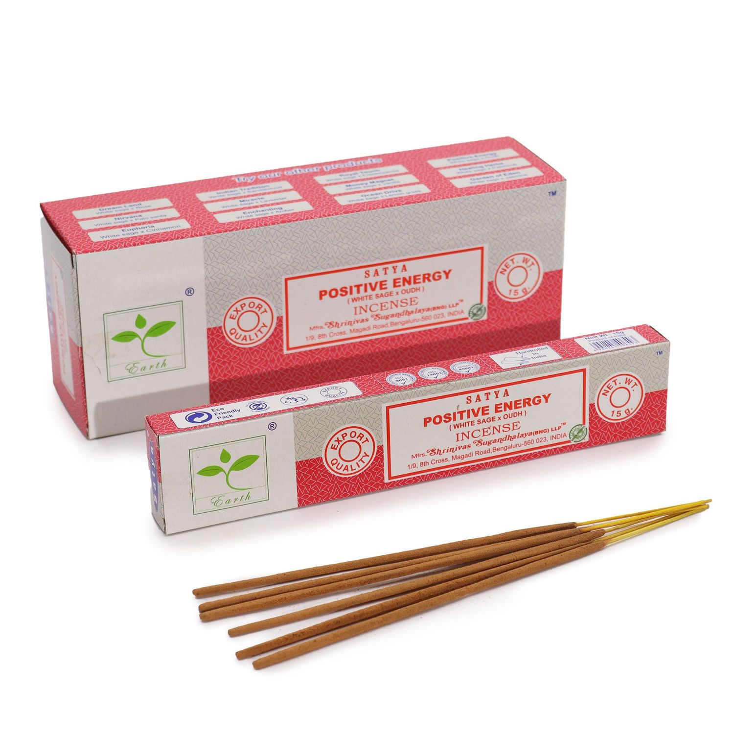 Satya Incense 15gm - Positive Energy (White Sage & Oudh) Satya Incense 15gm - Positive Energy (White Sage & Oudh)