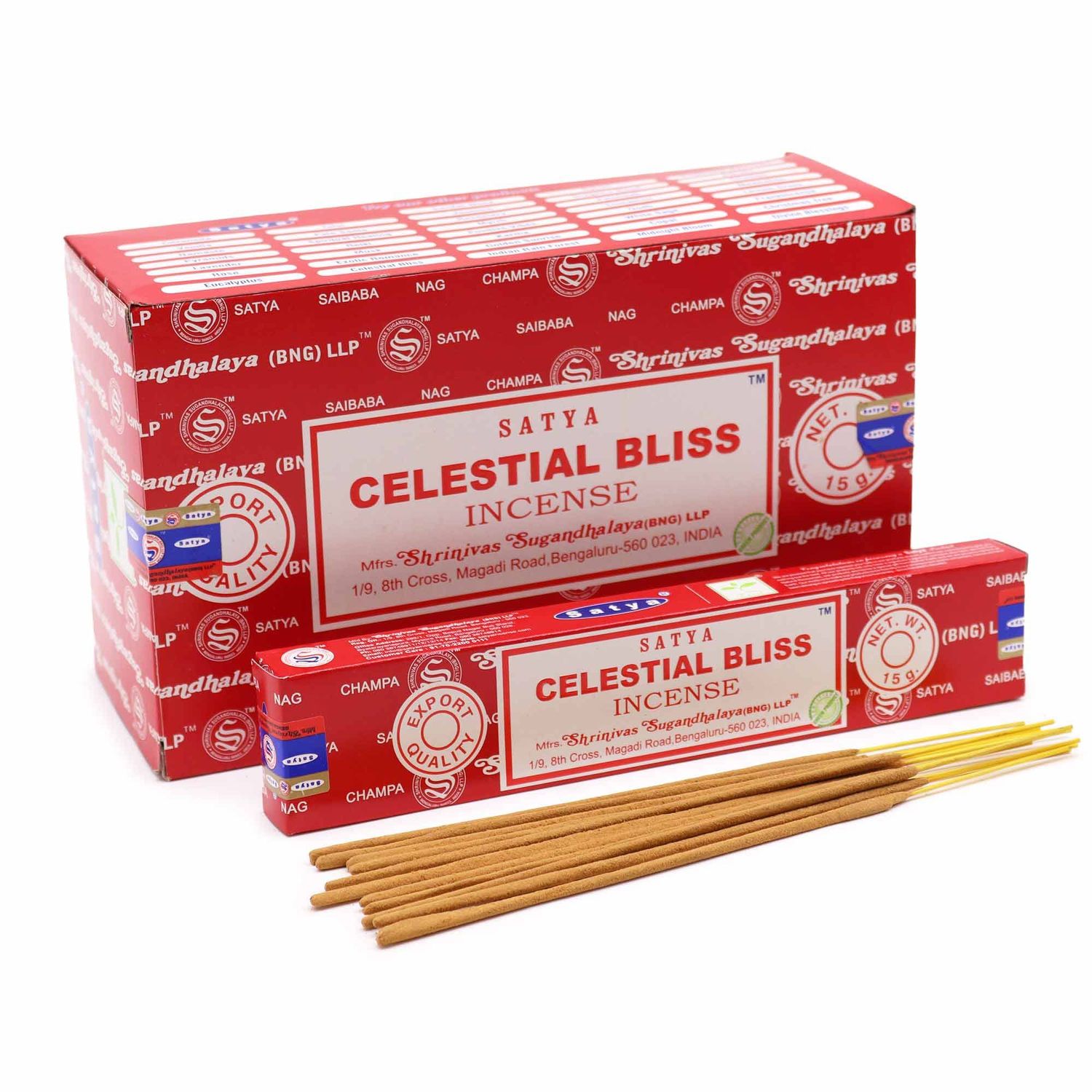 Satya Incense Sticks 15g - Celestial Bliss Satya Incense Sticks 15g - Celestial Bliss