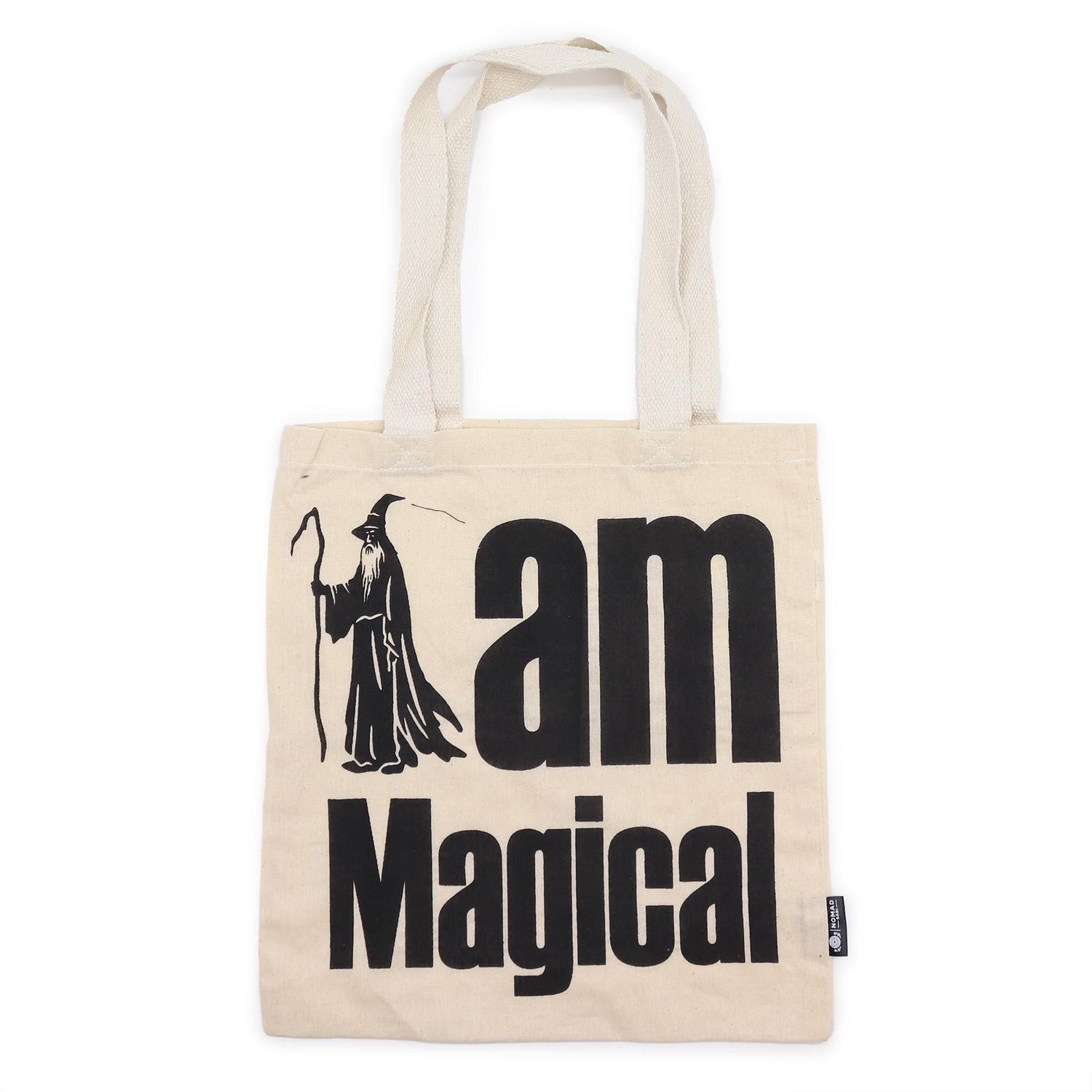 Iconic Basic Tote Bag - I am Magical - Natural 4oz Iconic Basic Tote Bag - I am Magical - Natural 4oz
