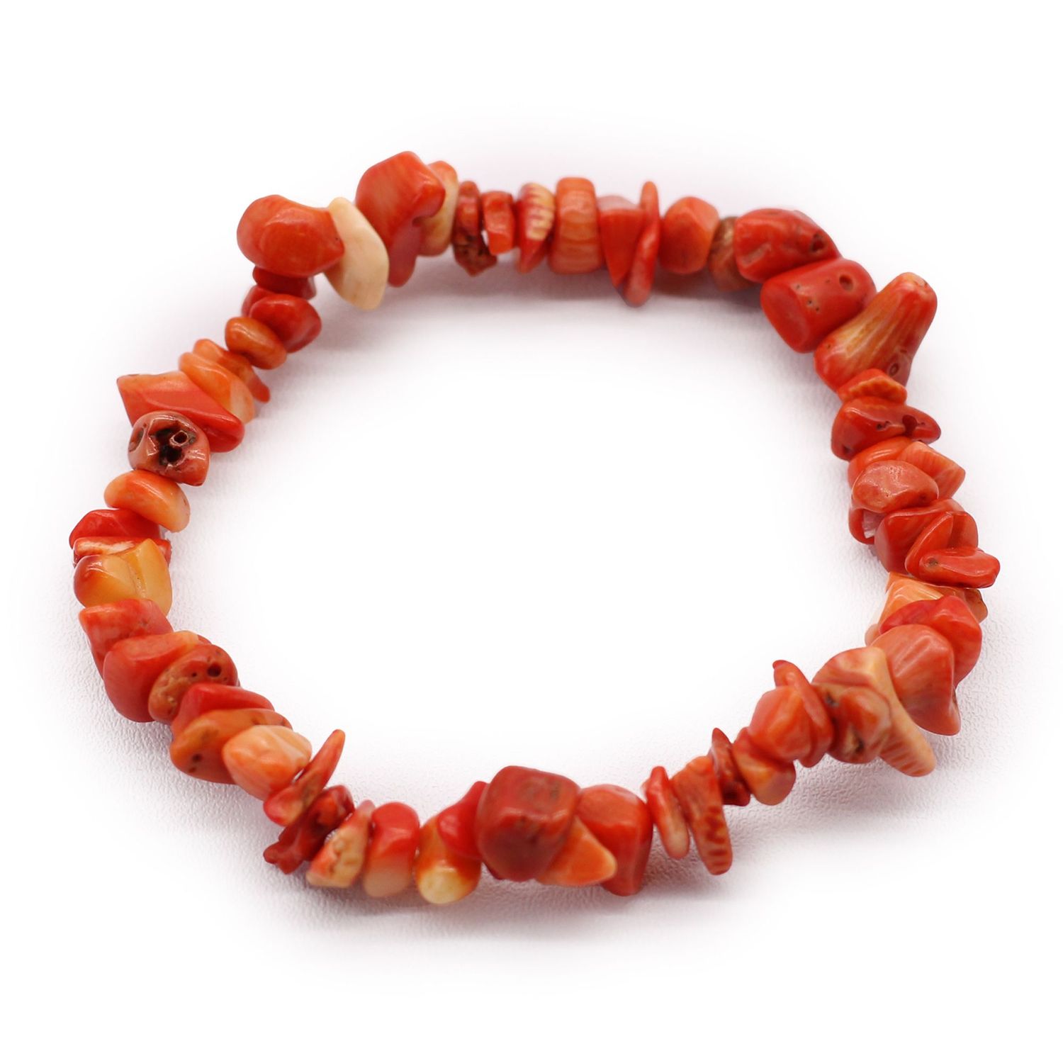 Chipstone Bracelet - Coralite Stone Chipstone Bracelet - Coralite Stone