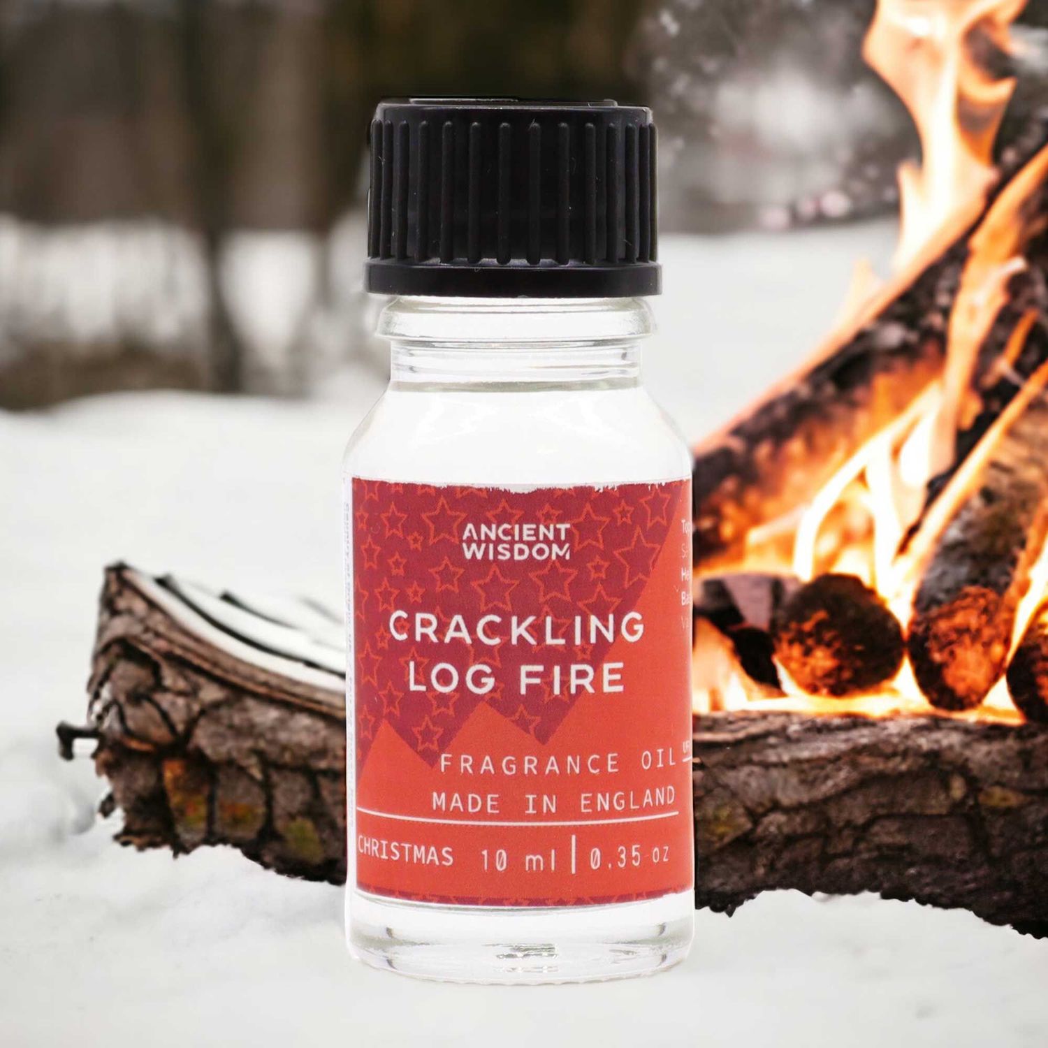 Crackling Log Fire Fragrance Oil 10ml Crackling Log Fire Fragrance Oil 10ml