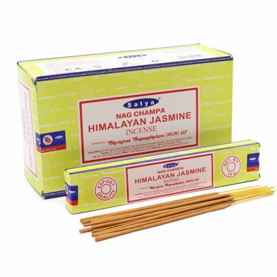Satya Incense Sticks 15g - Himalayan Jasmine Satya Incense Sticks 15g - Himalayan Jasmine