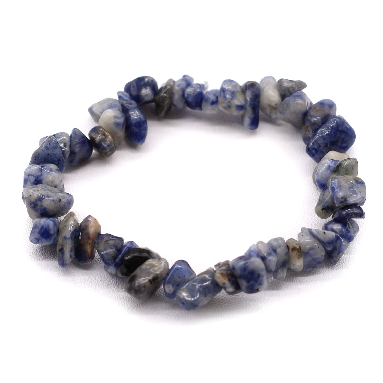 Chipstone Bracelet - Sodalite Chipstone Bracelet - Sodalite