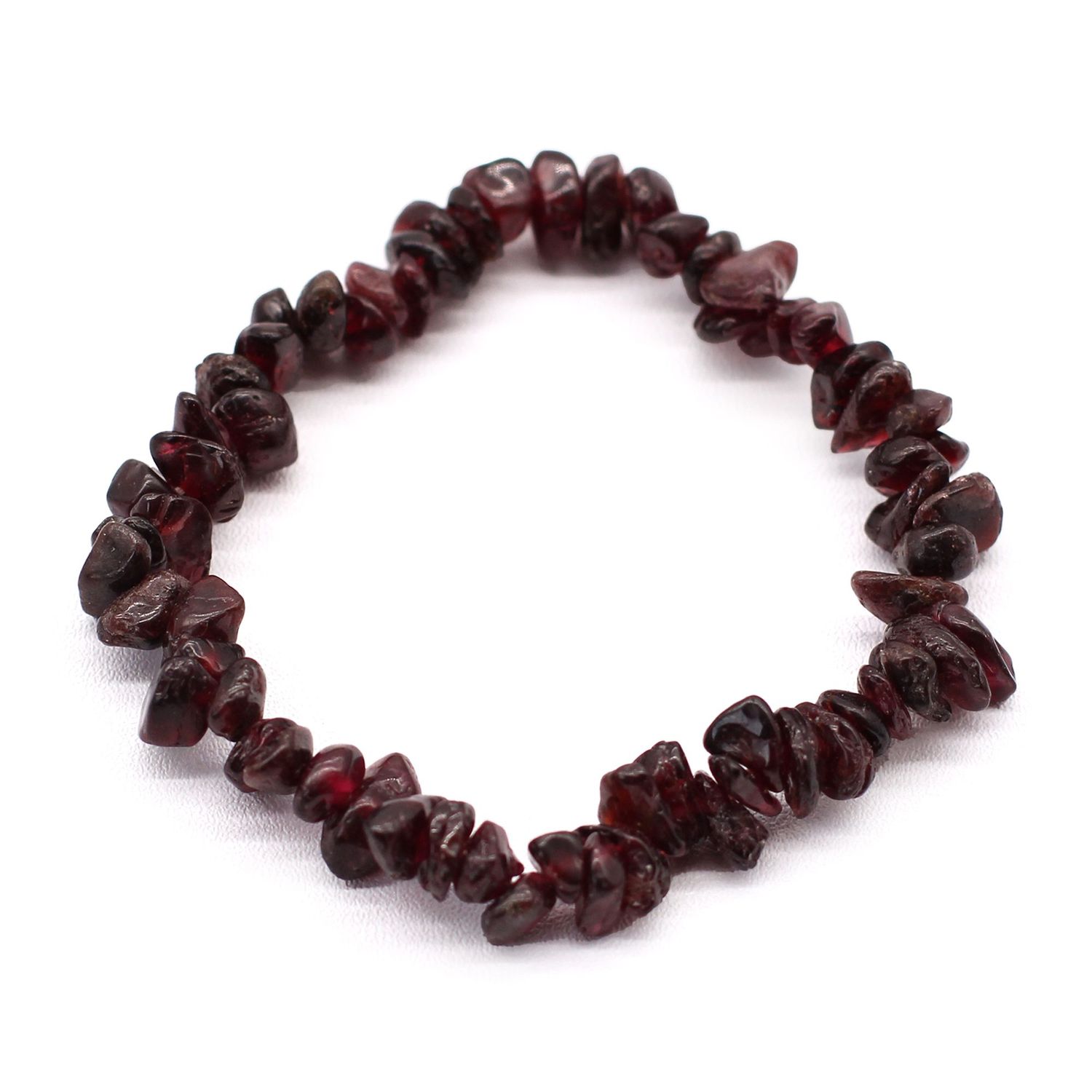 Chipstone Bracelet - Blood Garnet Chipstone Bracelet - Blood Garnet