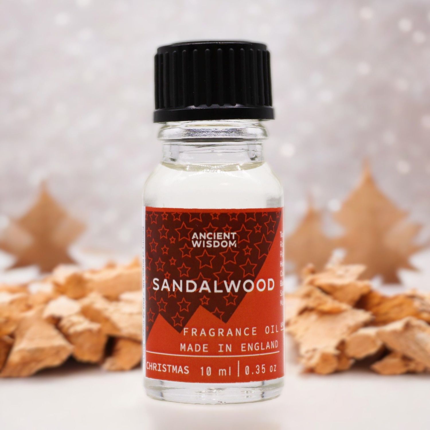 10ml Xmas Sandalwood Fragrance 10ml Xmas Sandalwood Fragrance