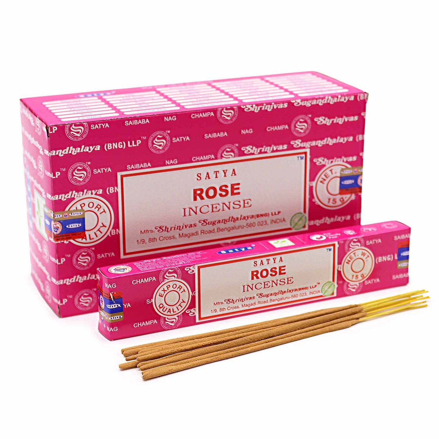 Satya Incense 15gm - Rose Satya Incense 15gm - Rose