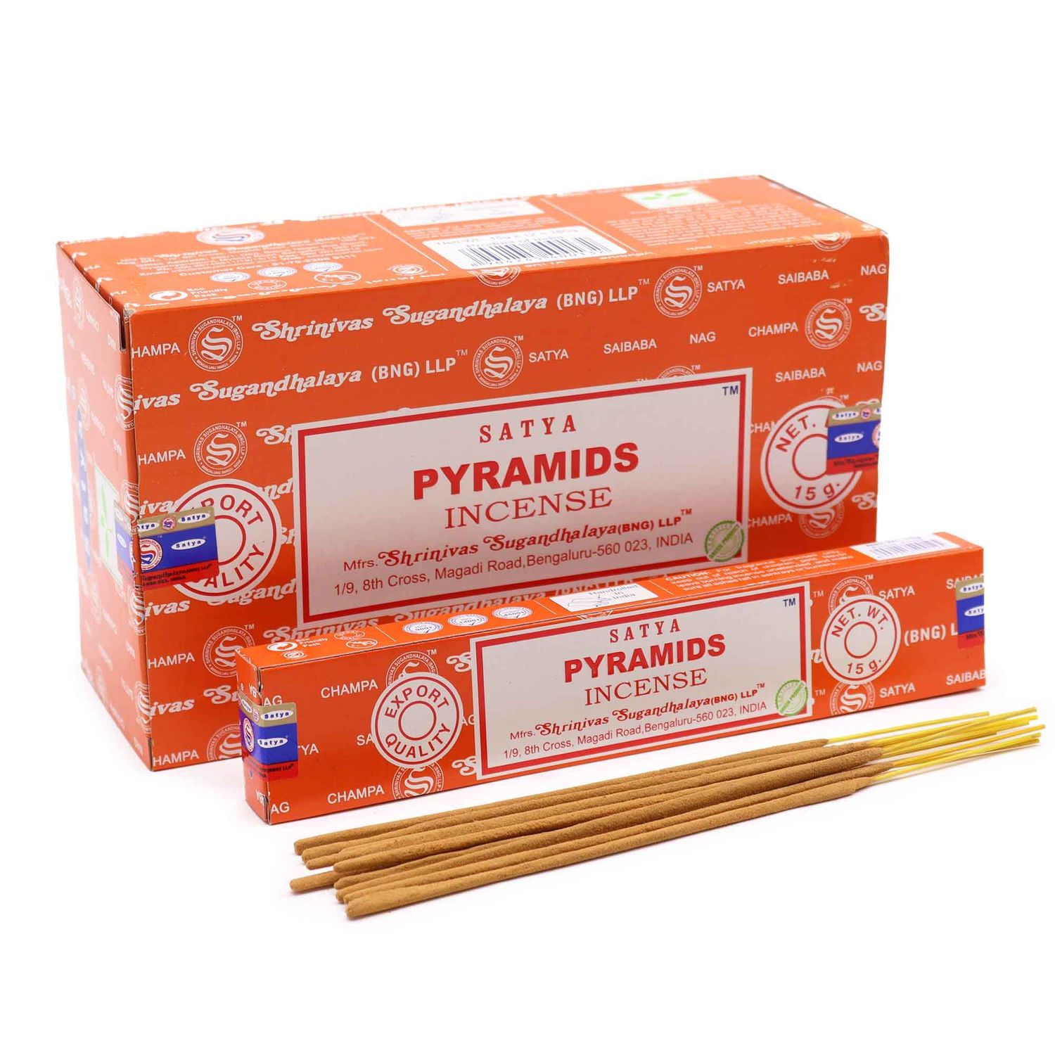 Satya Incense 15gm - Pyramid Satya Incense 15gm - Pyramid