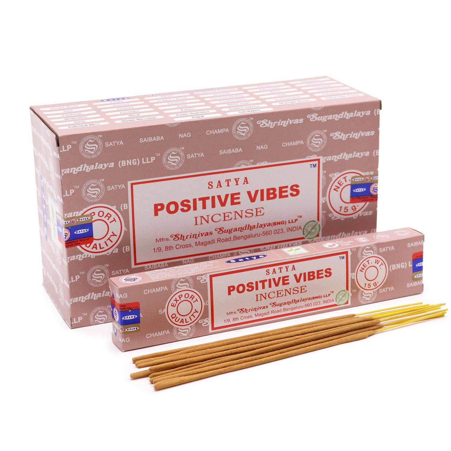 Satya Incense 15gm - Positive Vibes Satya Incense 15gm - Positive Vibes