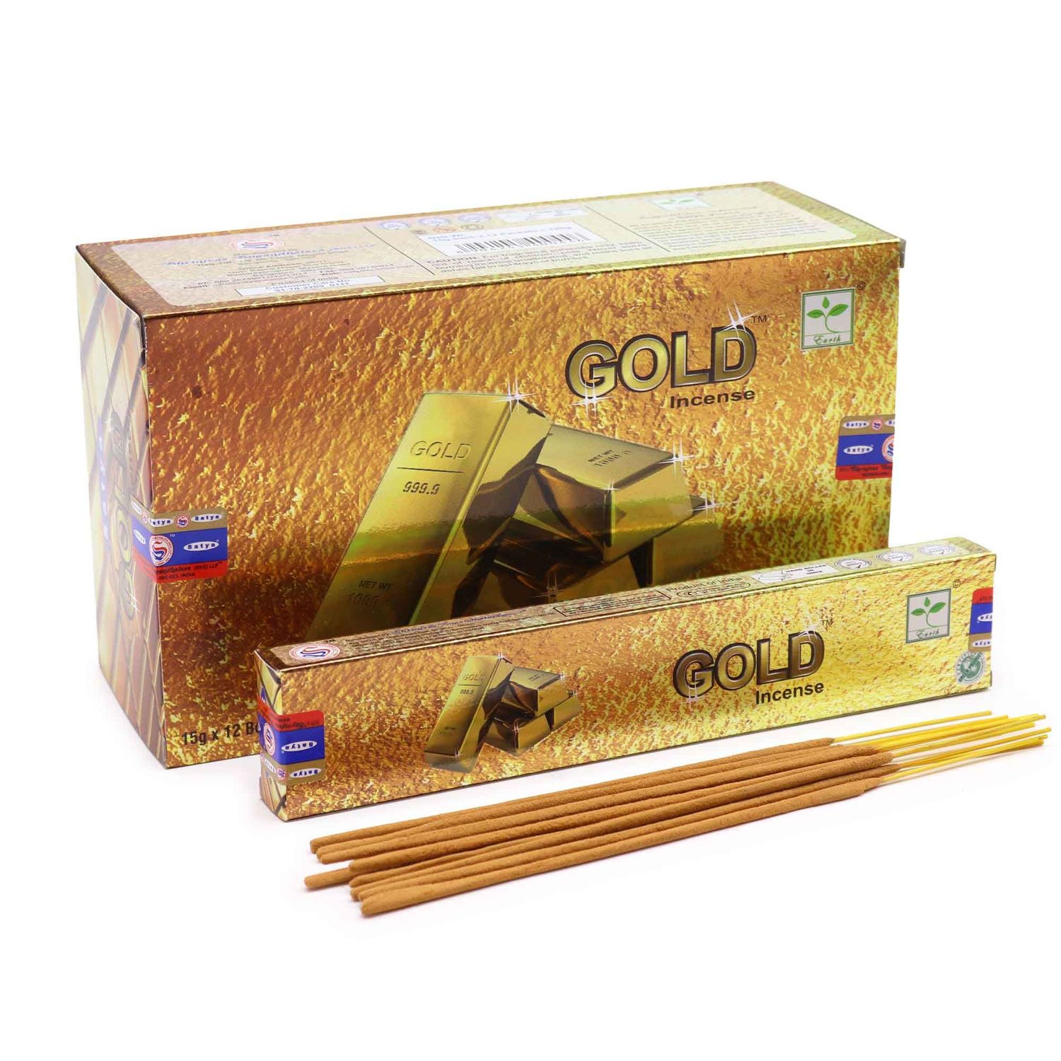 Satya Incense 15gm - Gold Satya Incense 15gm - Gold
