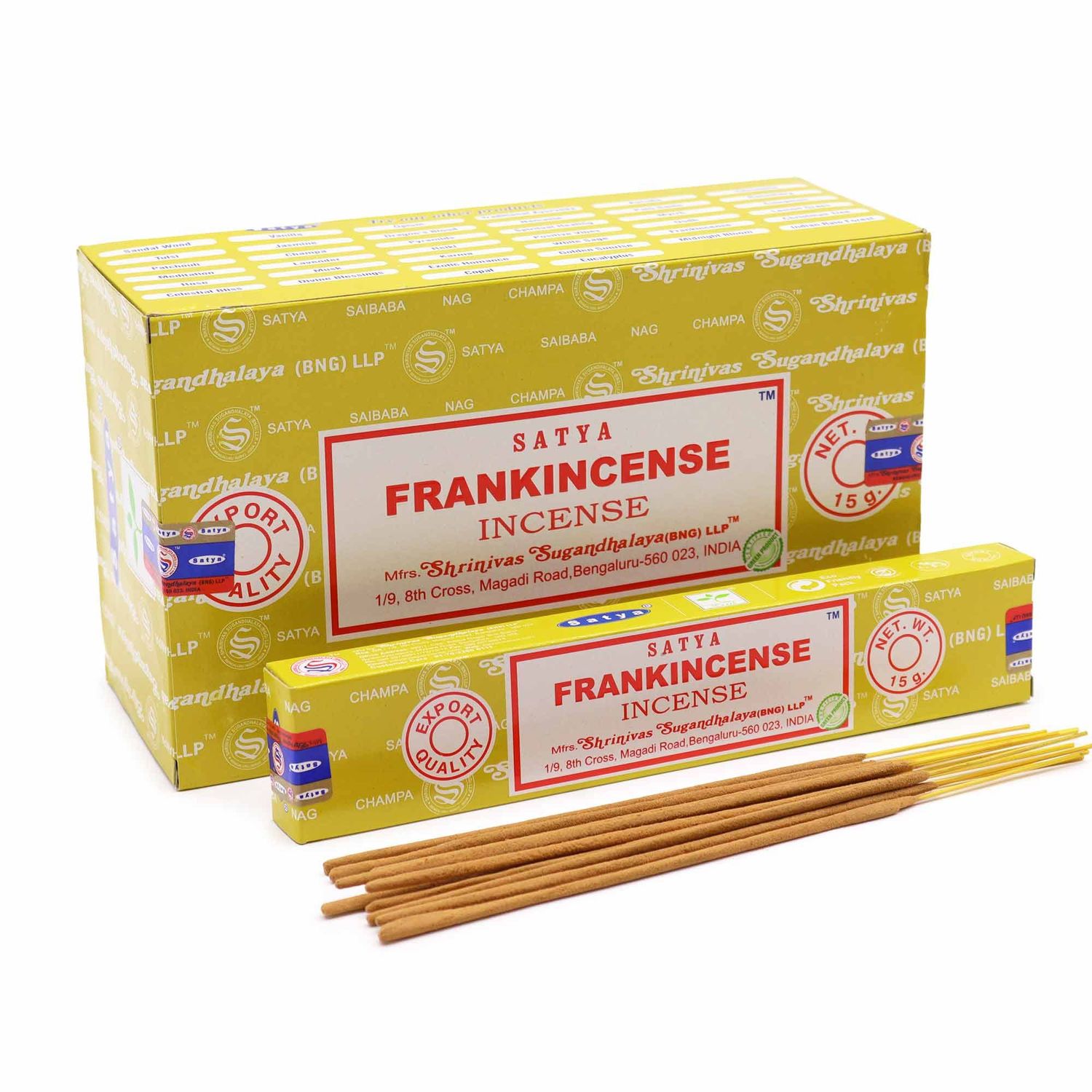 Satya Incense 15gm - Frankincense Satya Incense 15gm - Frankincense