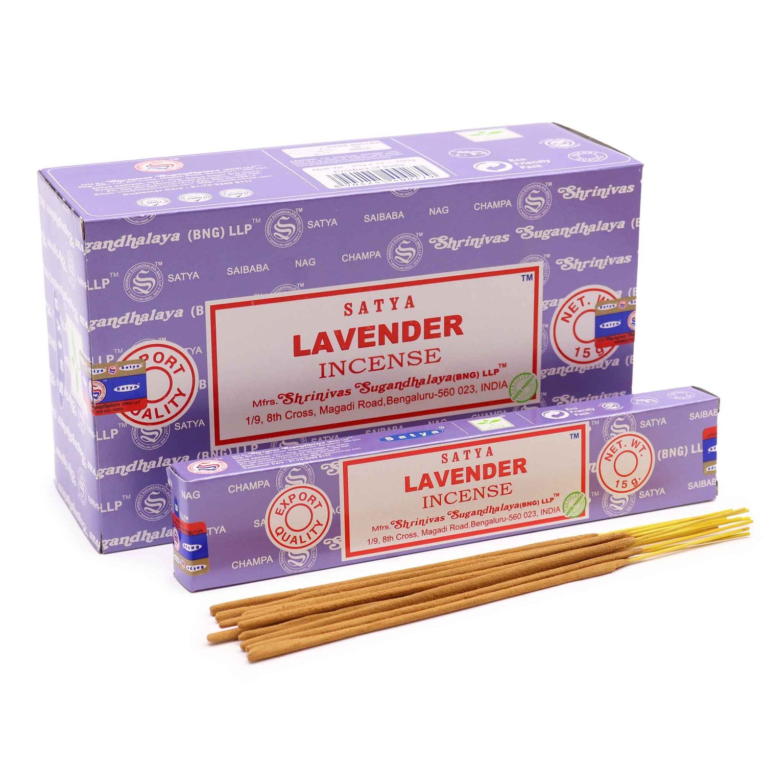 Satya Incense 15gm - Lavender Satya Incense 15gm - Lavender