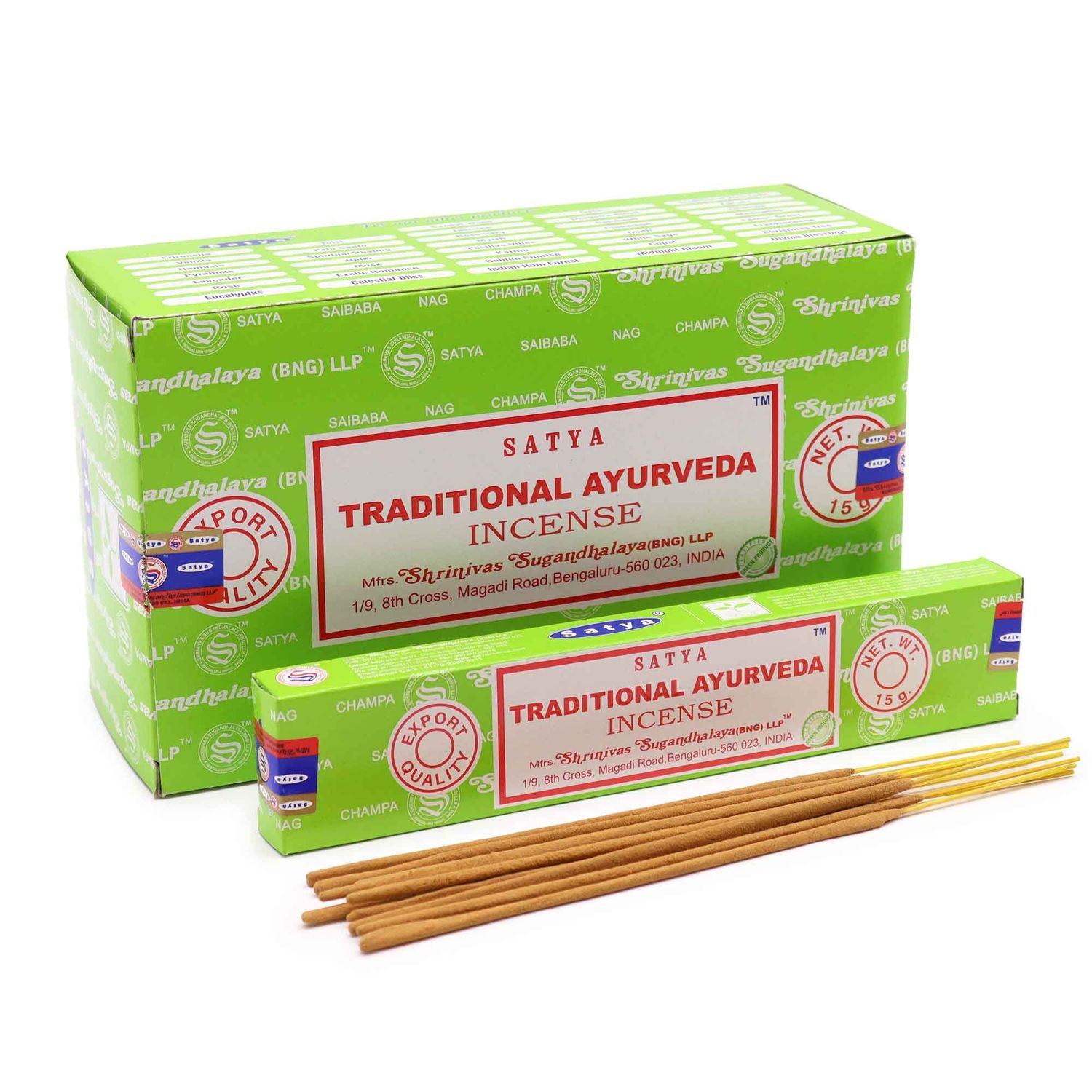 Satya Incense 15gm - Tr.Ayurveda Satya Incense 15gm - Tr.Ayurveda