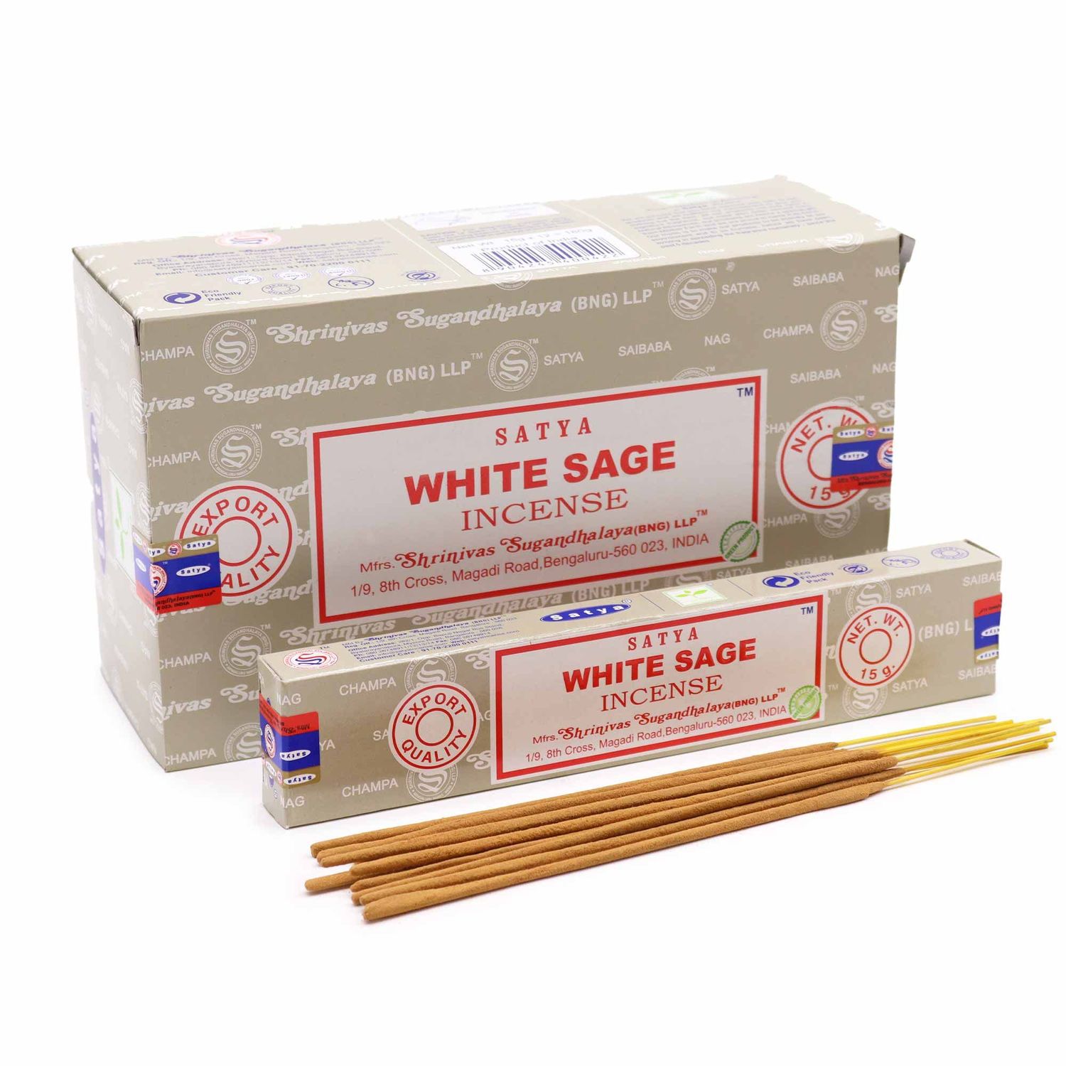 Satya Incense 15gm - White Sage Satya Incense 15gm - White Sage