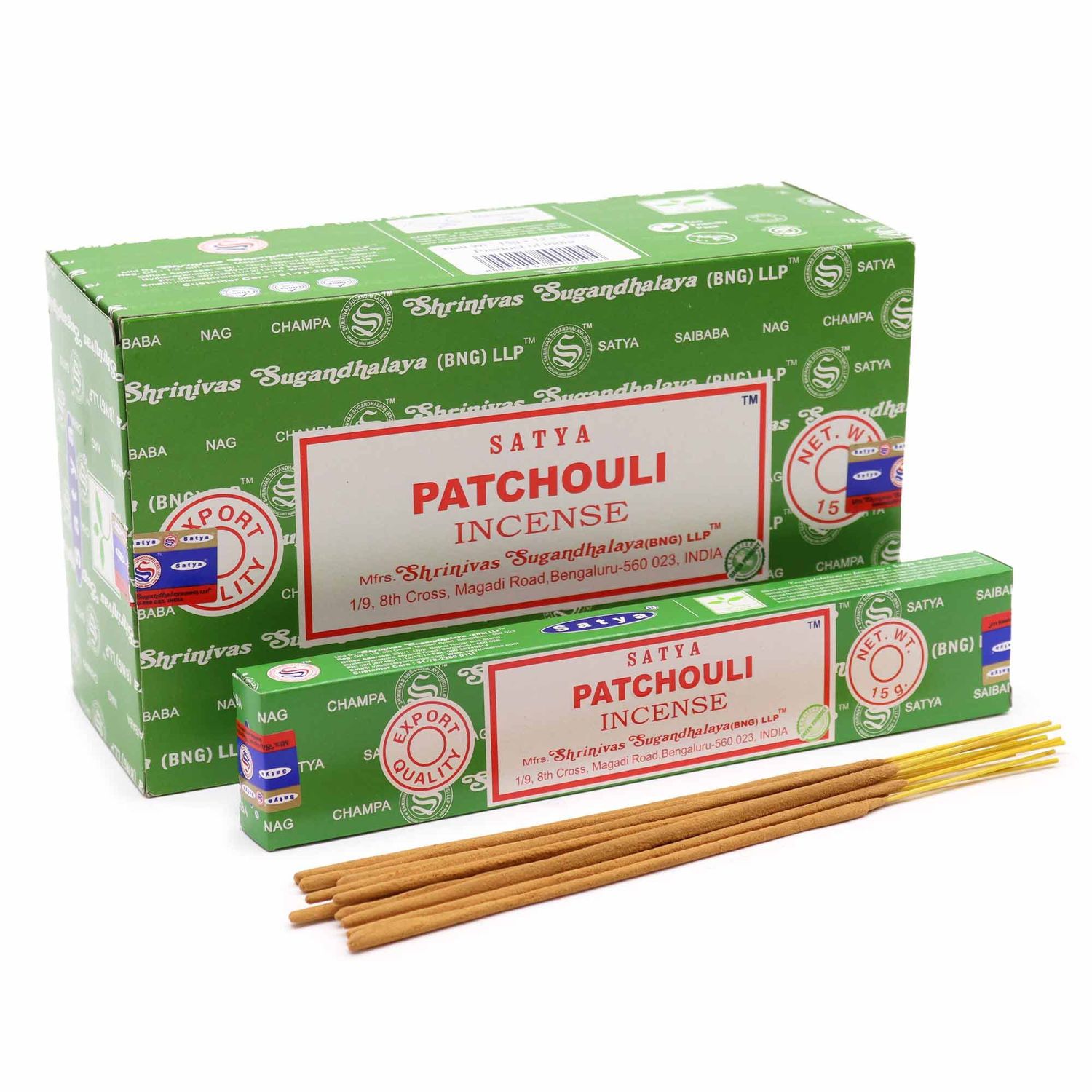 Satya Incense 15gm - Patchouli Satya Incense 15gm - Patchouli