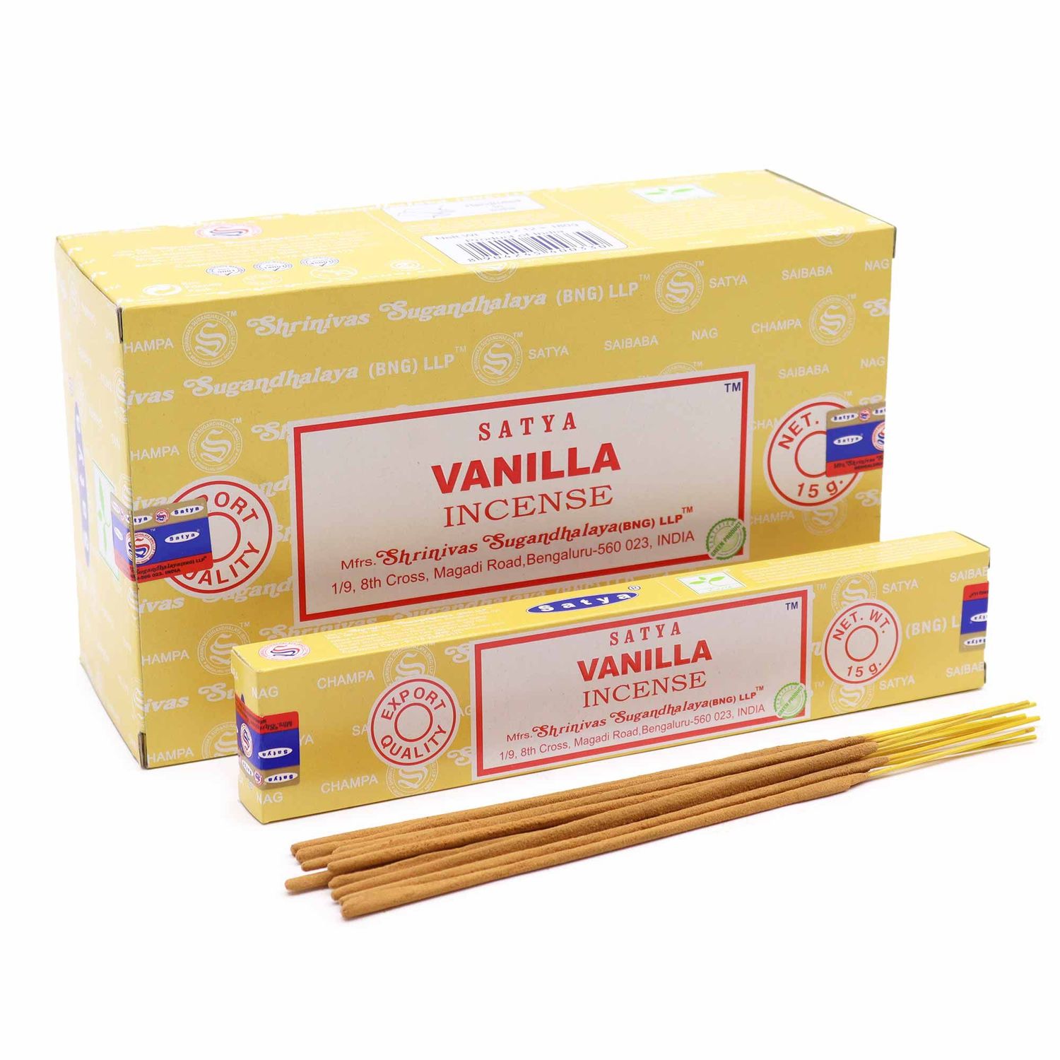 Satya Incense 15gm - Vanilla Satya Incense 15gm - Vanilla
