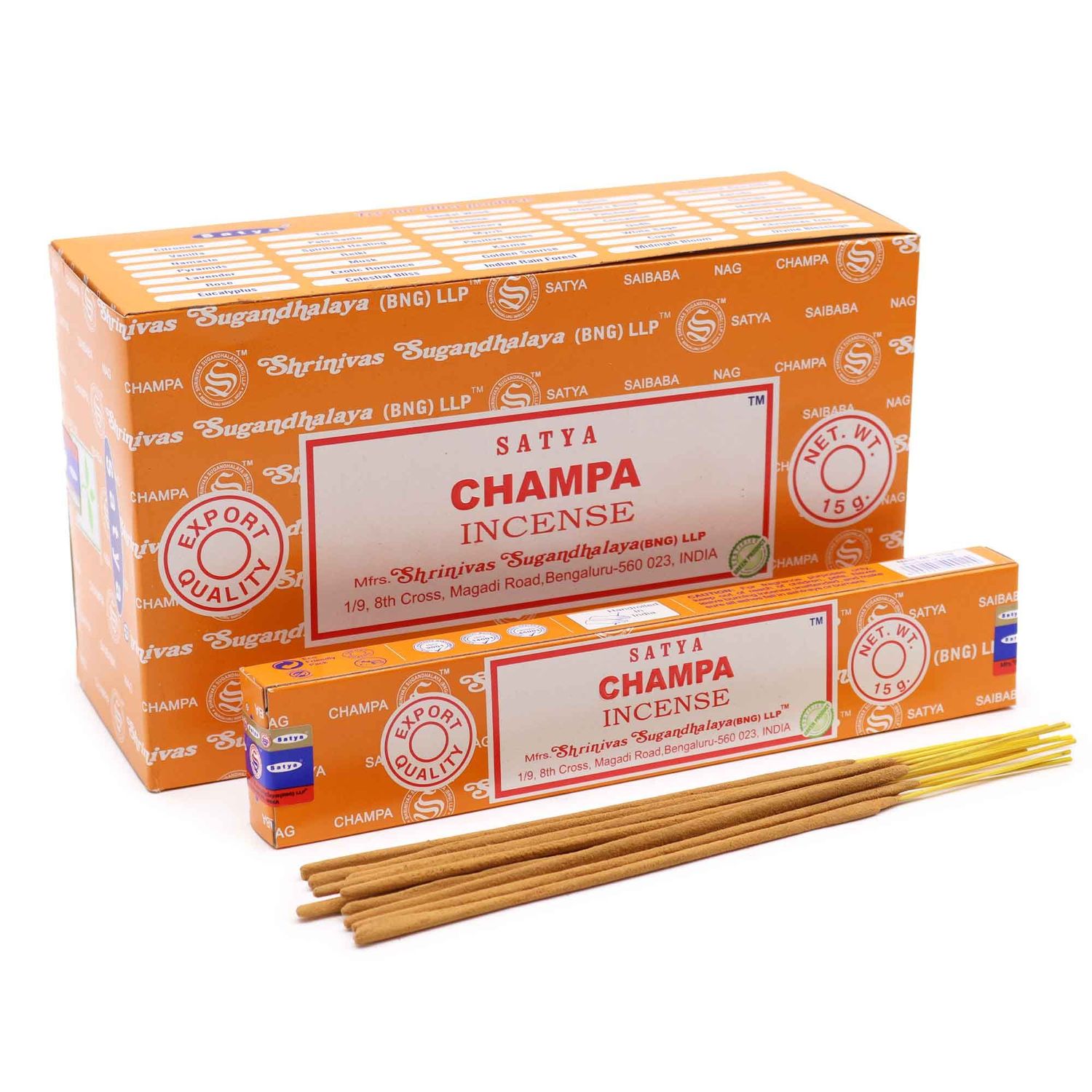 Satya Incense 15gm - Champa Satya Incense 15gm - Champa