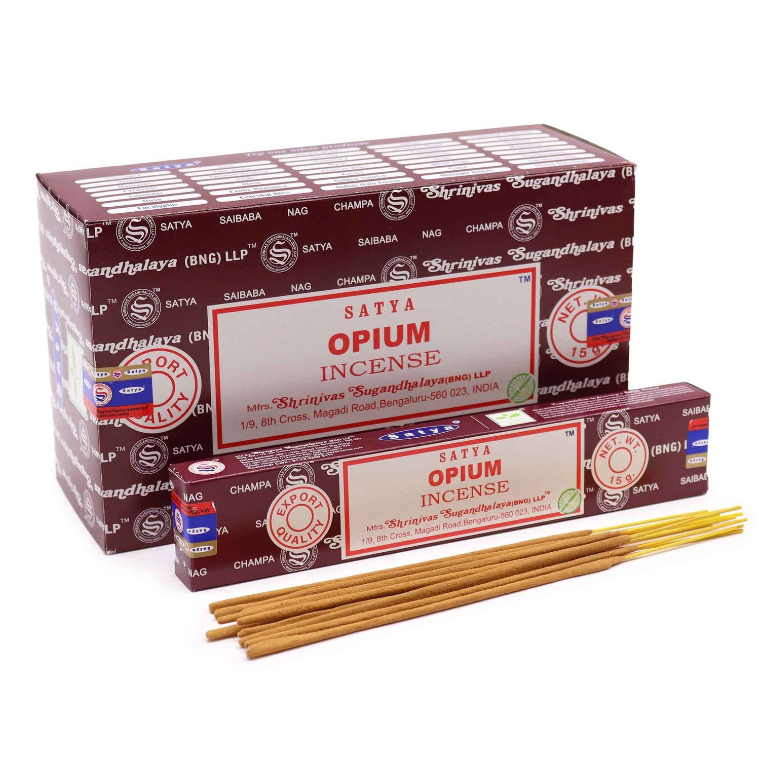 Satya Incense 15gm - Opium Satya Incense 15gm - Opium
