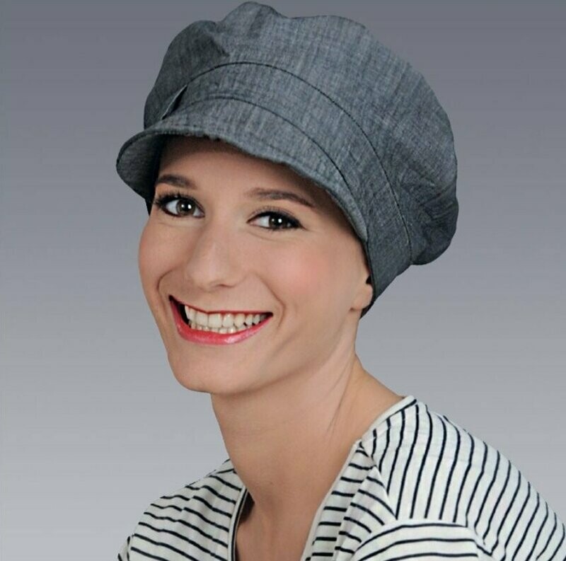 CASQUETTE GAVROCHE gris denim