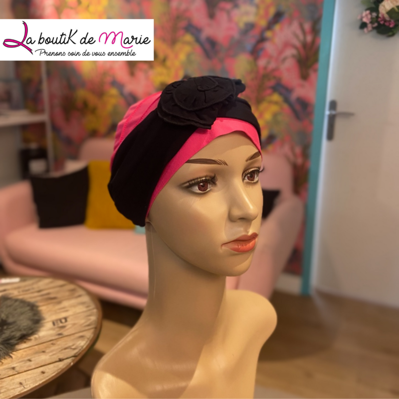 BANDEAU FLORE Noir