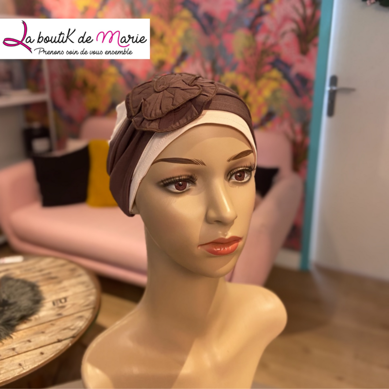 BANDEAU FLORE Marron