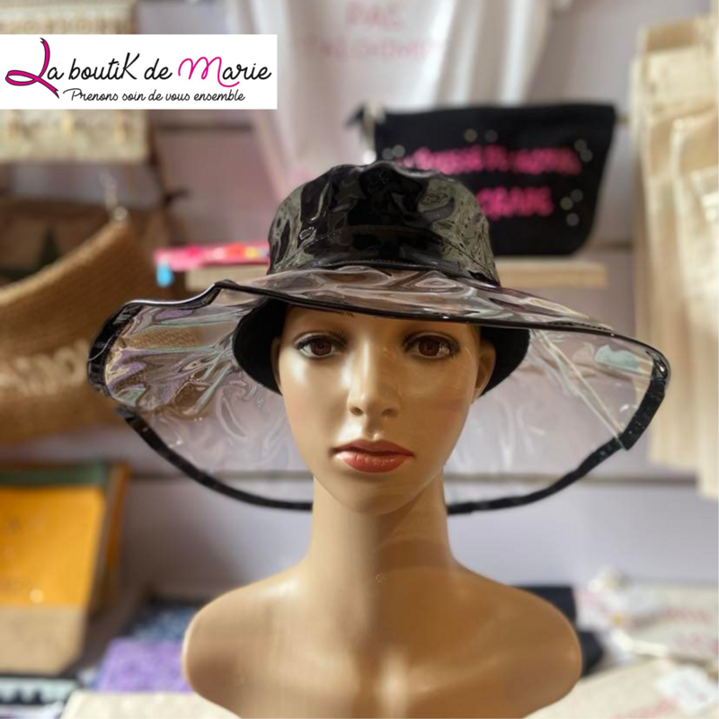 CHAPEAU DE PLUIE Tiana Noir