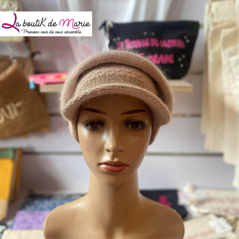 CASQUETTE SOLENE beige