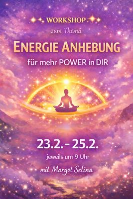WORKSHOP ENERGIEANHEBUNG 💫