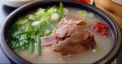 Boild Pork Soup (돼지국밥)