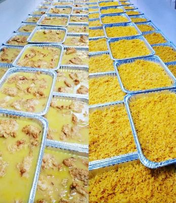 Family Meal: Chicken Francaise &amp; Yellow Rice, Thursday,  April 16th