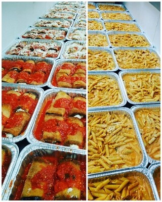 Family Meal Fundraiser, Thursday, April 23rd: Eggplant Rollatini &amp; Penne a la Vodka