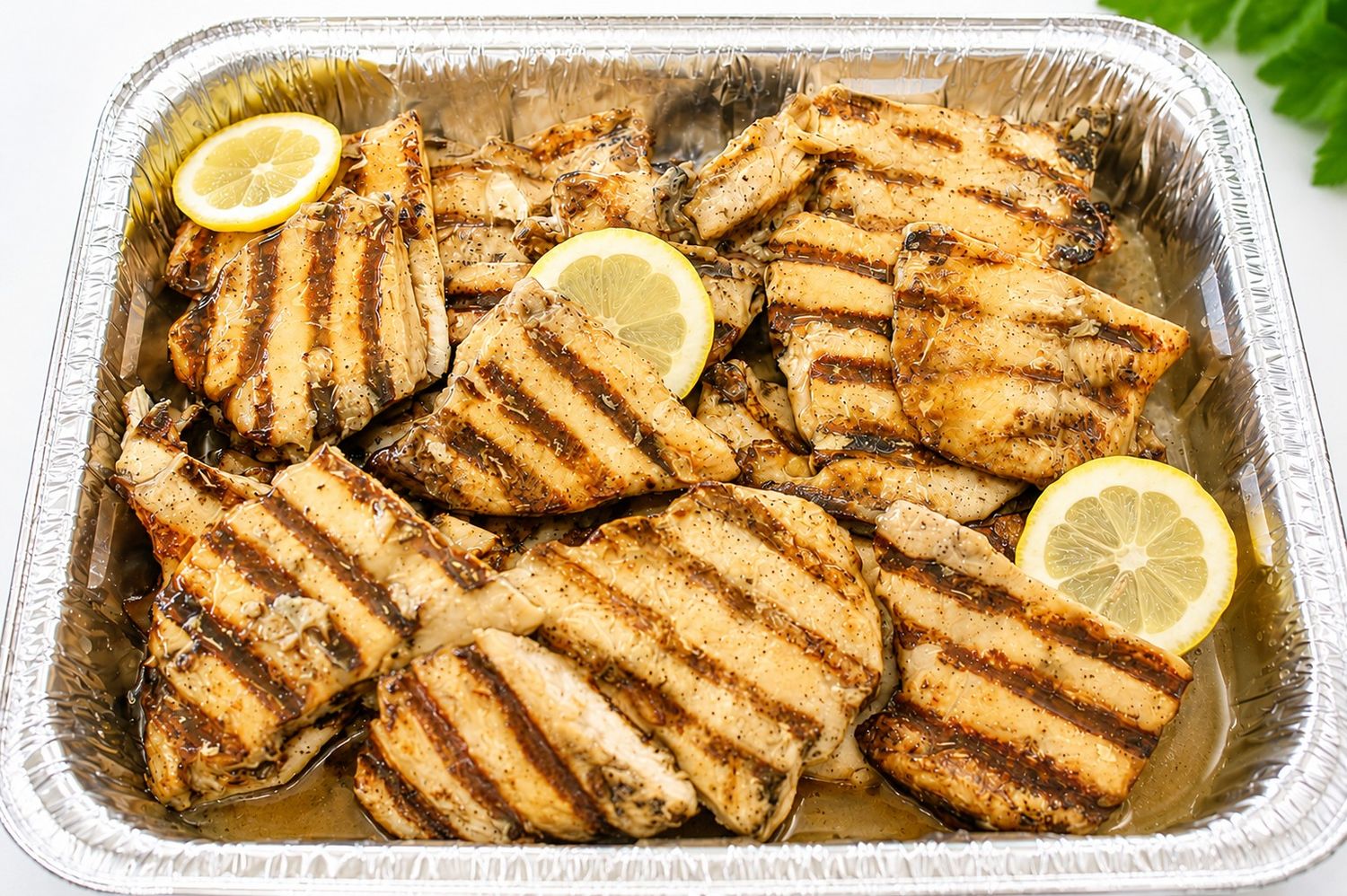 Family Meal: Grilled Lemon Chicken, Yellow Rice &amp; Steamed Vegetables, Thursday, July 23rd