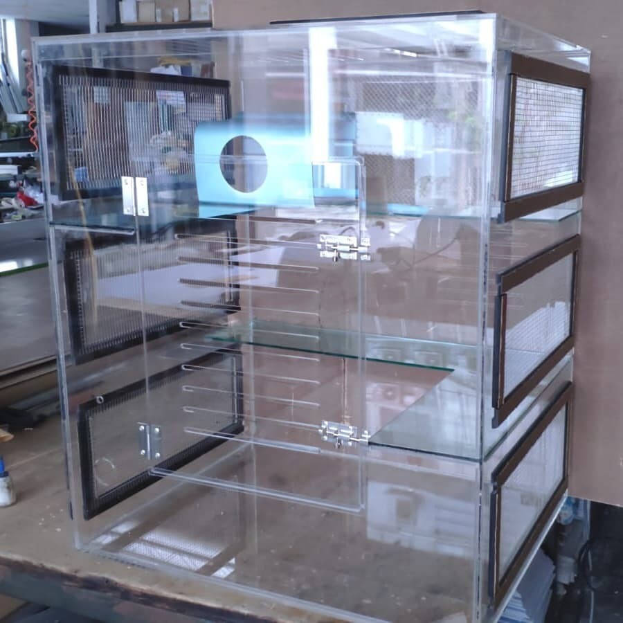 Large 3 Tier Chinchilla Cage