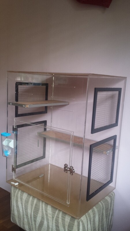 Small 3 Tier Chinchilla Cage