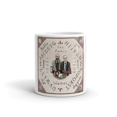 Albert and Jake Talking Board Coffee Mug