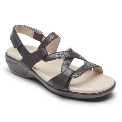 ARAVON - Power Comfort S-Strap - Black ARAVON - Power Comfort S-Strap - Black