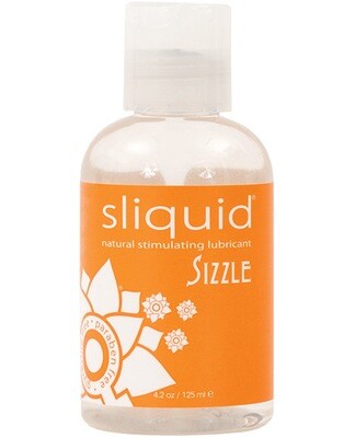 Sliquid Sizzle Stimulating Lubricant 4.2 oz.