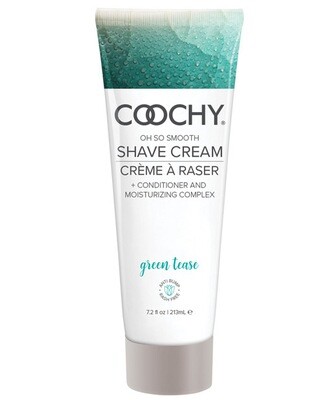 Coochy Cream Shave Cream - Green Tease 7.2 oz.